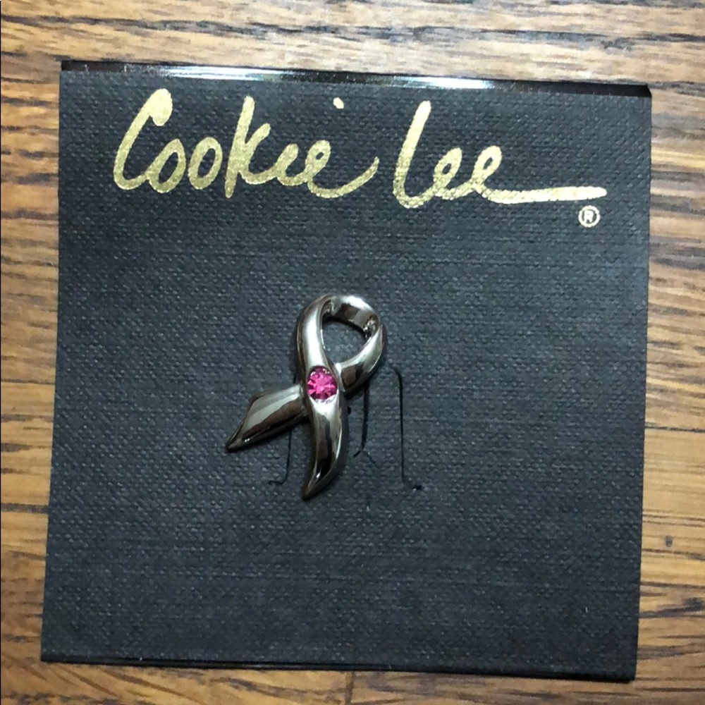 Cookie Lee Breast Cancer Awareness Pin